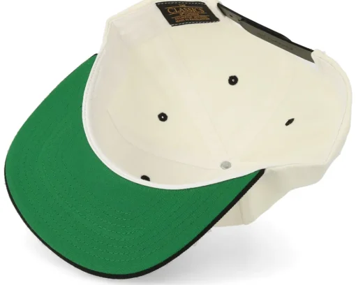 Outlet Yupoong Classic Natural/ Snapback - Black
