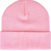 Cuff Beanies-Beechfield Classic Cuff Blank Beanie - Pink