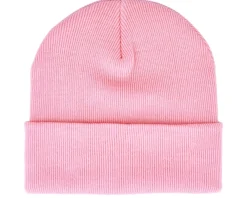 Cuff Beanies-Beechfield Classic Cuff Blank Beanie - Pink