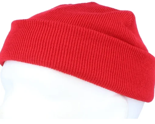 Discount Beechfield Classic Red Short Blank Beanie -