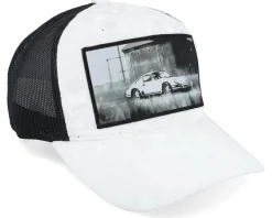 Trucker-Calza Pennello Classic Sportscar White/Black A-frame Trucker -