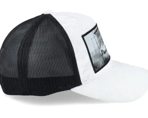 Trucker-Calza Pennello Classic Sportscar White/Black A-frame Trucker -