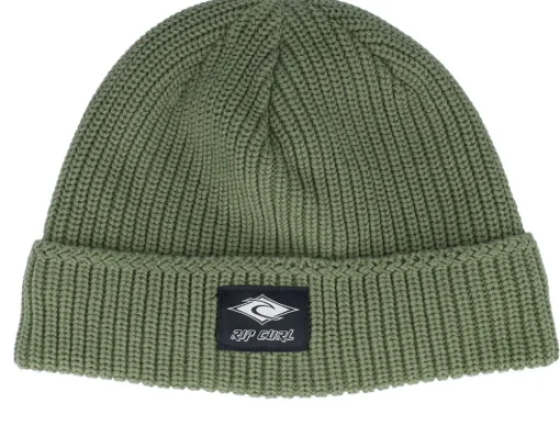 Sale Rip Curl Classic Surf Lined Reg Beanie Dusty Olive Cuff -