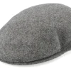 New Jaxon & James Classic Wool Charcoal Flat Cap -