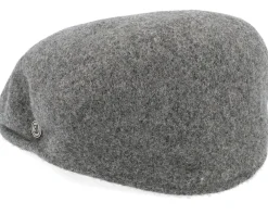 New Jaxon & James Classic Wool Charcoal Flat Cap -
