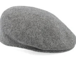 New Jaxon & James Classic Wool Charcoal Flat Cap -