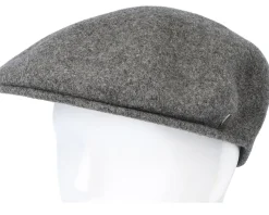 New Jaxon & James Classic Wool Charcoal Flat Cap -
