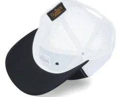 Blanks-Yupoong Classics Recycled Mesh Black/White Trucker -