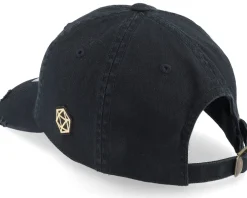 Sale Critiql Hit Cleric Dad Cap Destroyed Adjustable - Black