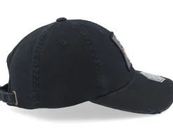 Sale Critiql Hit Cleric Dad Cap Destroyed Adjustable - Black