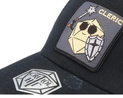 Sale Critiql Hit Cleric Dad Cap Destroyed Adjustable - Black