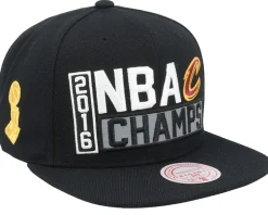 Snapback-Mitchell & Ness Cleveland Cavaliers Champs 16 HWC Black Snapback -