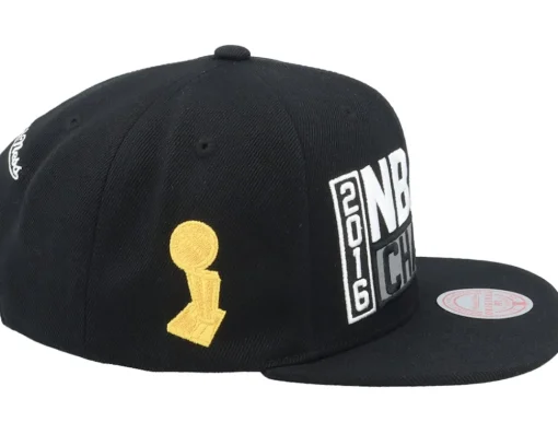 Snapback-Mitchell & Ness Cleveland Cavaliers Champs 16 HWC Black Snapback -