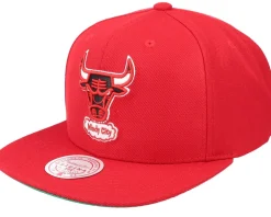 Snapback-Mitchell & Ness Cleveland Cavaliers Team Ground 2.0 Maroon Snapback - Red