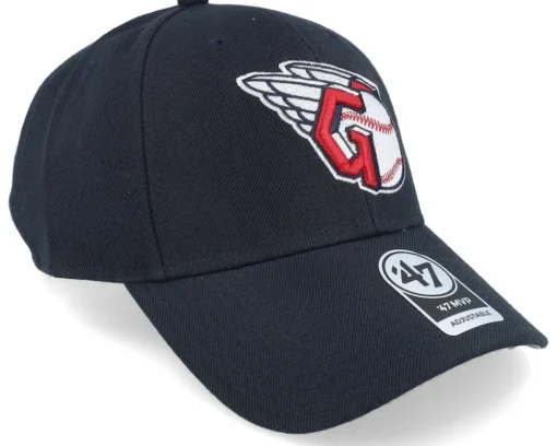 New 47 Brand Cleveland Guardians Mvp Navy Adjustable -