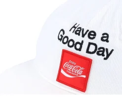 Snapback-Brixton Coca-cola Good Day Hp Cap Snapback - White