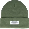 Sale SQRTN Cold Winter Beanie Olive Cuff -
