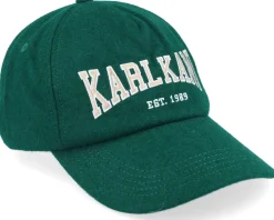 Dad Cap-Karl Kani College Signature Wool Blend Cap Dusty Green Dad Cap -