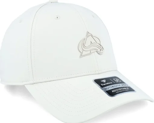Adjustable-Fanatics Colorado Avalanche Authentic Pro Road Moonstruck Adjustable - Beige