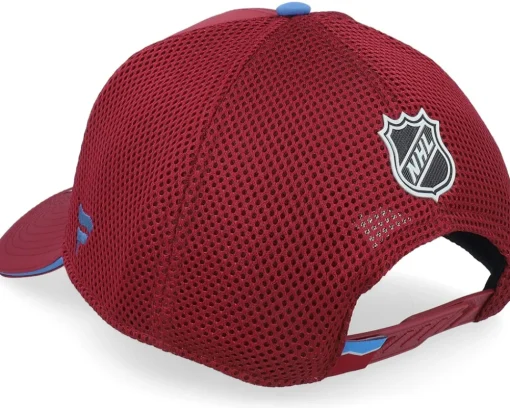 Trucker-Fanatics Colorado Avalanche Authentic Pro Draft D. Garnet/A. Blue Trucker -