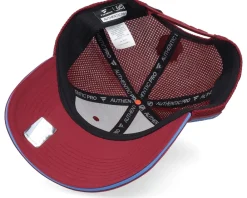 Trucker-Fanatics Colorado Avalanche Authentic Pro Draft D. Garnet/A. Blue Trucker -