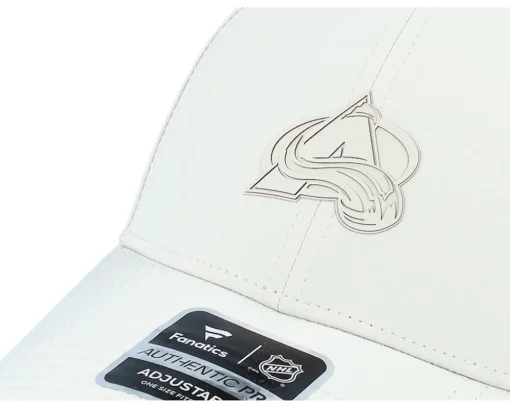 Adjustable-Fanatics Colorado Avalanche Authentic Pro Road Moonstruck Adjustable - Beige