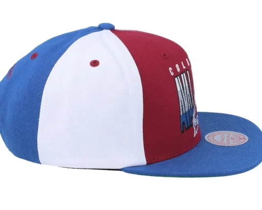 Clearance Mitchell & Ness Colorado Avalanche Billboard 2 Royal/ Snapback - Red