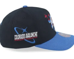 Adjustable-Mitchell & Ness Colorado Avalanche Groove Drip Pro /Blue Adjustable - Black