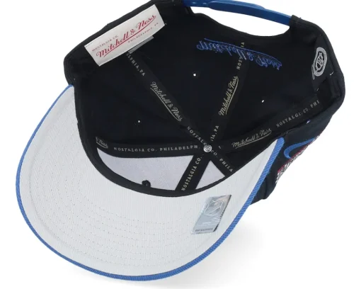 Adjustable-Mitchell & Ness Colorado Avalanche Groove Drip Pro /Blue Adjustable - Black