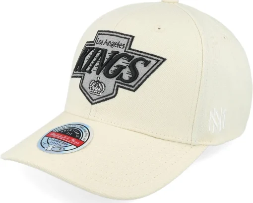 Adjustable-Mitchell & Ness Colorado Avalanche Khaki Classic Red Khaki Adjustable - Beige