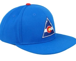 Snapback-American Needle Colorado Rockies NHL Archive 400 Blue Snapback -