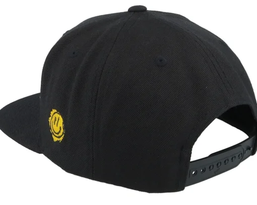 Snapback-Lucid Smile Colorful Lizard Black/Black Snapback -
