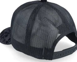 Trucker-Calza Pennello Colosseum At Its Peak Velvet A-Frame Trucker - Black