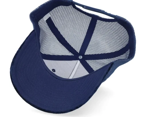 Trucker-Calza Pennello Colosseum At Its Peak Velvet Navy A-Frame Trucker - Blue