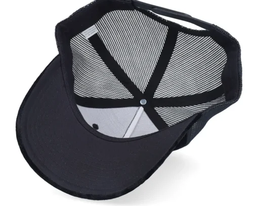Trucker-Calza Pennello Colosseum At Its Peak Velvet A-Frame Trucker - Black