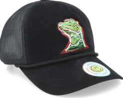 Trucker-Lucid Smile Colourful Lizard Bachelor Black/Mouse Trucker -