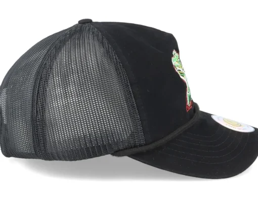 Trucker-Lucid Smile Colourful Lizard Bachelor Black/Mouse Trucker -