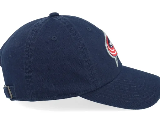 Online American Needle Columbus Blue Jackets Blue Line Navy Dad Cap -
