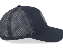 Best Wild Spirit Compass Shield Black Patch Black Trucker -