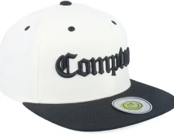 Snapback-Lucid Smile Compton 3d Script Natural/Black Snapback -