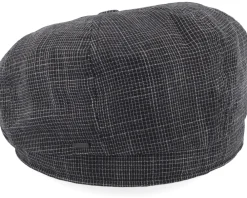 Flat Caps-Mayser Conall Black Flat Cap -