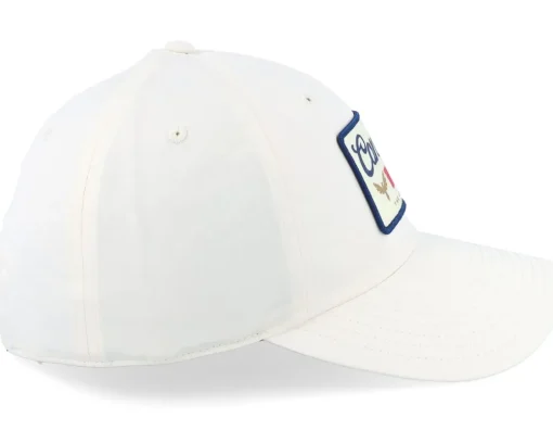 Dad Cap-American Needle Condor Drifter 19th Hole Golf Ivory/Navy Dad Cap -