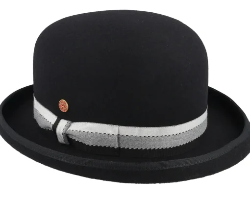 Discount Mayser Connor Wolga Black Bowler -