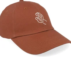 Clearance Santa Cruz Contour Hand Burnt Sienna Dad Cap -