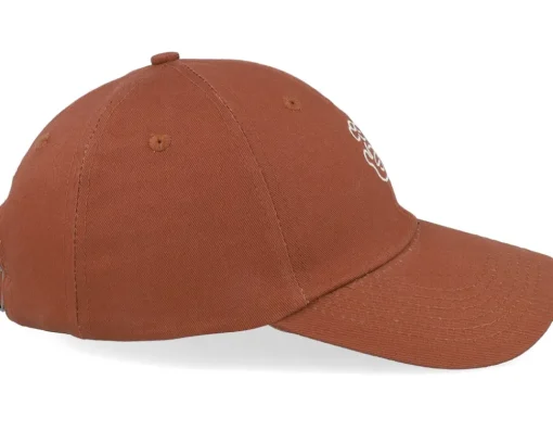 Clearance Santa Cruz Contour Hand Burnt Sienna Dad Cap -