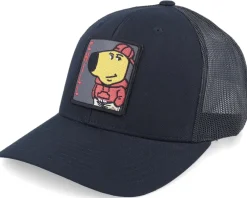 Trucker-Iconic Cool Chill Guy Black Trucker -