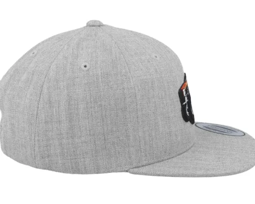 Outlet Kiddo Cap Cool Monster Truck Heather Grey Snapback -