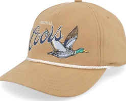 Adjustable-American Needle Coors Canvas Cappy Wheat A-Frame Adjustable -