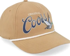 Adjustable-American Needle Coors Canvas Cappy Wheat A-Frame Adjustable -