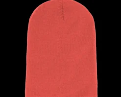 Long Beanies-Beechfield Coral Long Blank Beanie -